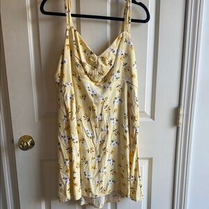 Old Navy Yellow Floral Dress